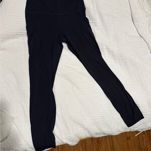 Lululemon black align leggings with side pockets